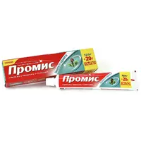 ПРОМІС зубна паста "Захист від карієсу" 125 г+20 г